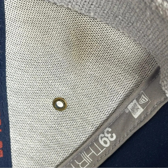 New England Patriots Men's New Era 39Thirty Flex Fit Hat - Picture 8 of 11